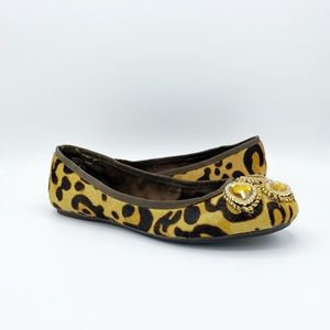 NIB Yellowbox Amy Cheetah Flats